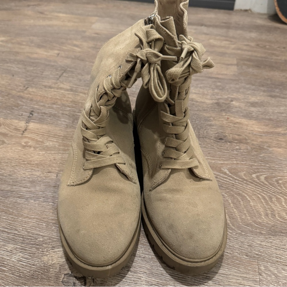 Steve Madden Suede Combat Boot - image 1